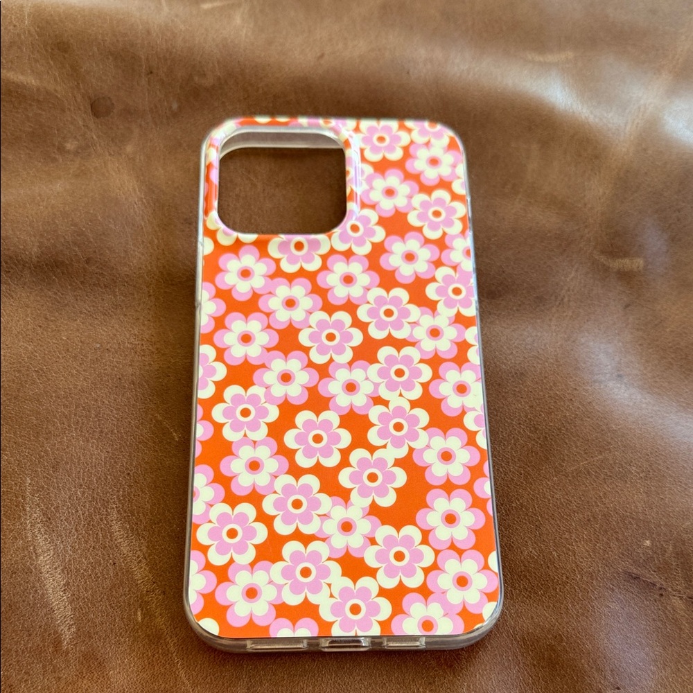 Floral Orange Phone Case